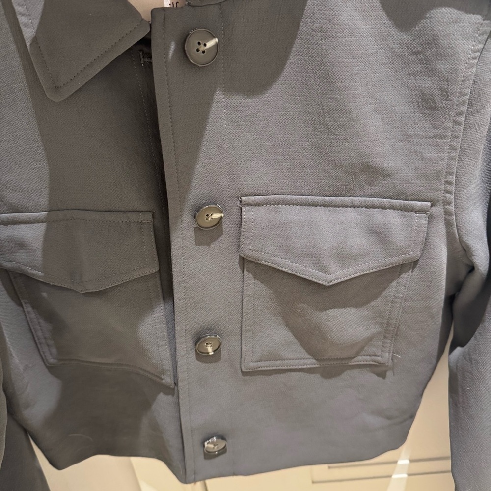 Aritzia Wilfred dark gray jacket coat - Picture 4 of 6